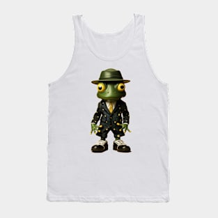 Dapper Amphibian: The Sartorial Frog Tank Top